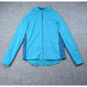 Pearl Izumi Quest Thermal Jersey Womens XL Fleece Full Zip Cycling Bike Athletic